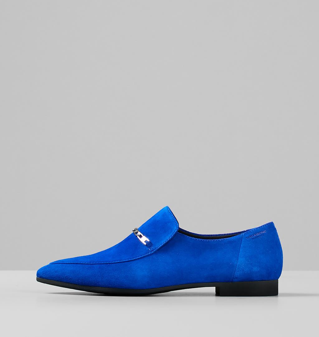 cobalt blue suede shoes