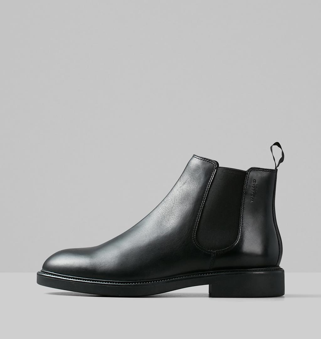 Alex m Leather Boots - Black - Vagabond