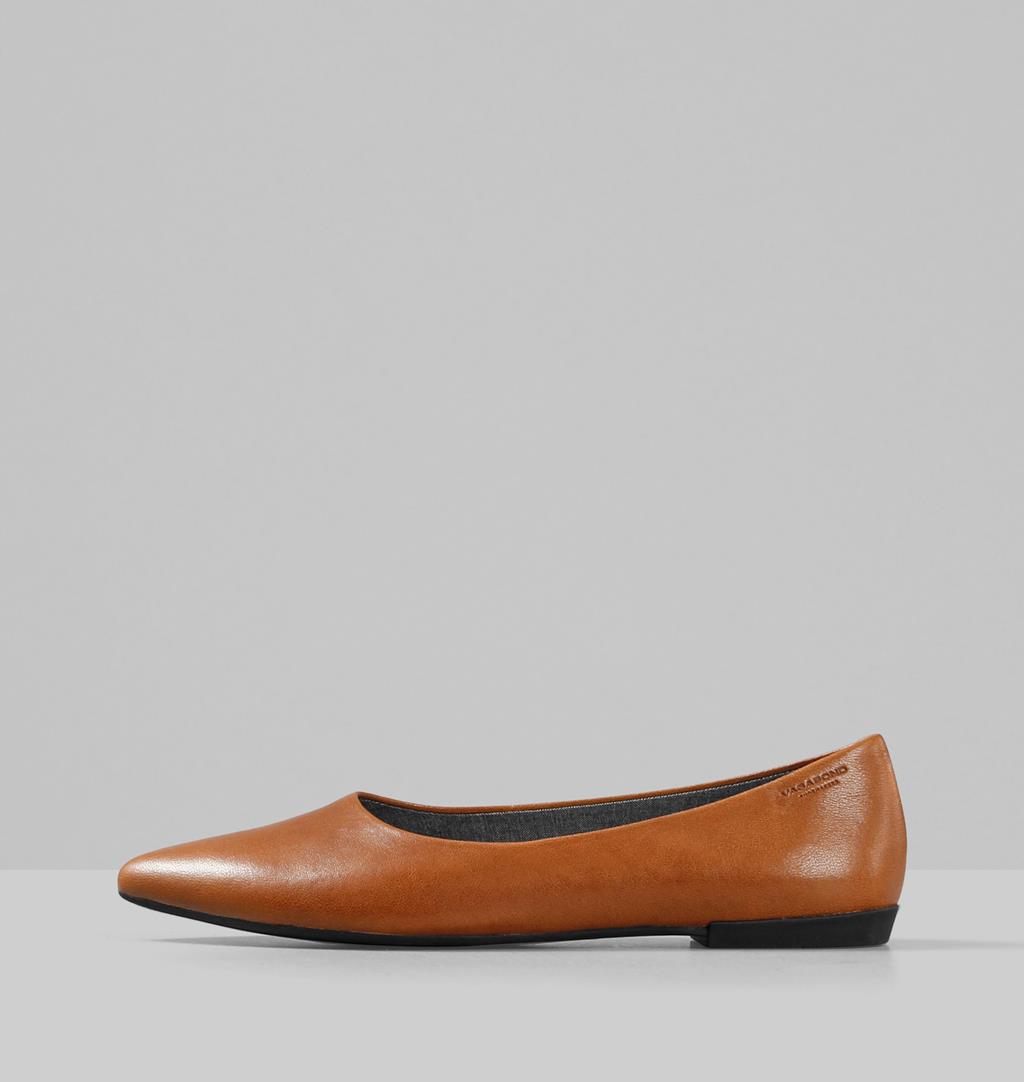 Aya Leather Shoes - Brown - Vagabond
