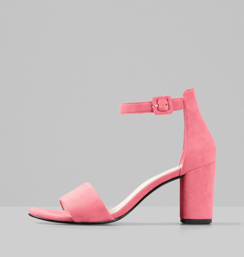 candy pink sandals