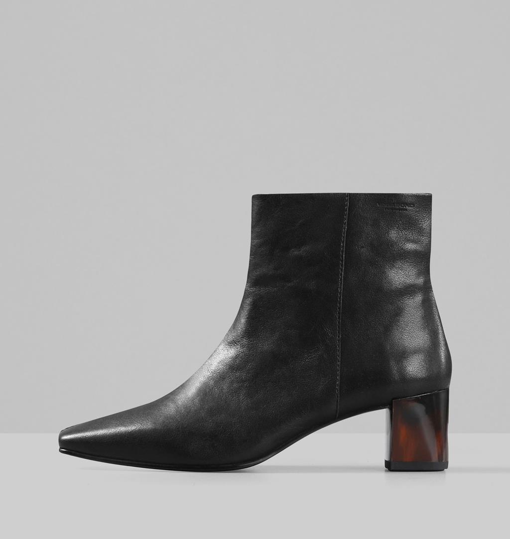 Leah Leather Boots - Black - Vagabond