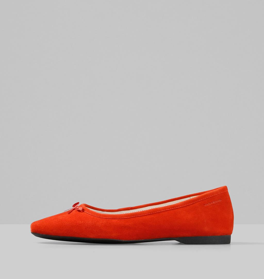 Maddie Suede Shoes - Orange - Vagabond