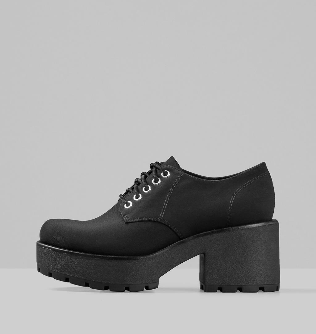 Dioon Textile Shoes - Black - Vagabond