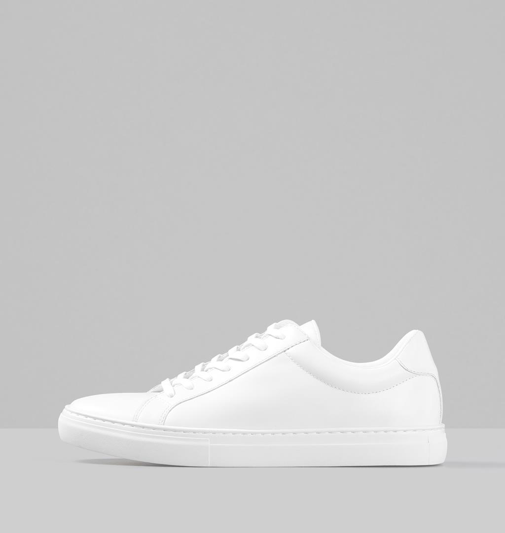 Paul Leather Sneakers - White - Vagabond