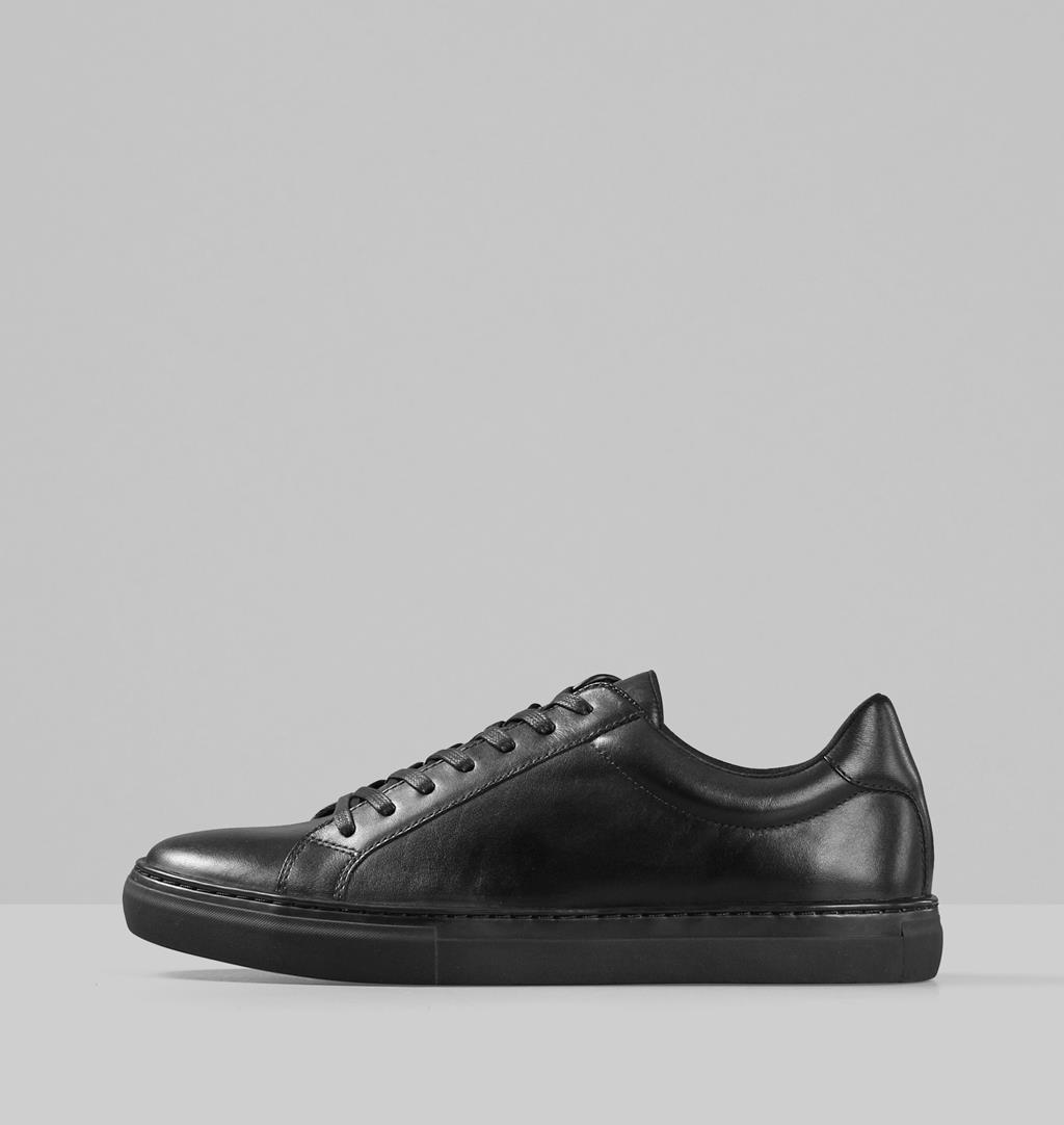 Paul Leather Sneakers - Black - Vagabond
