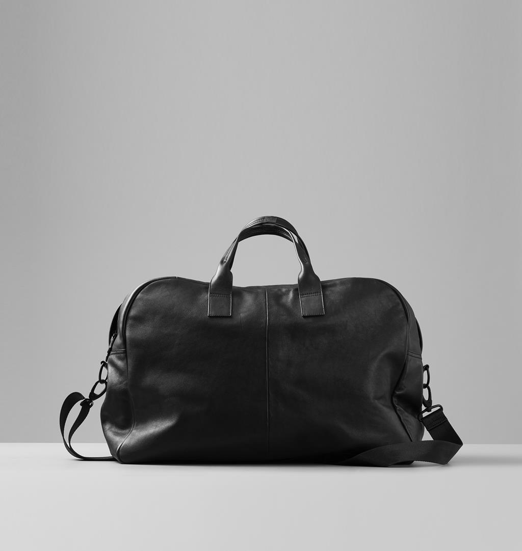 Torino Leather Bag - Black - Vagabond