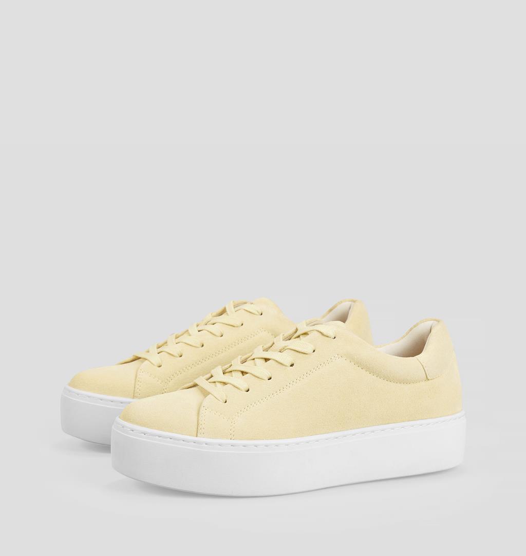 light yellow shoes