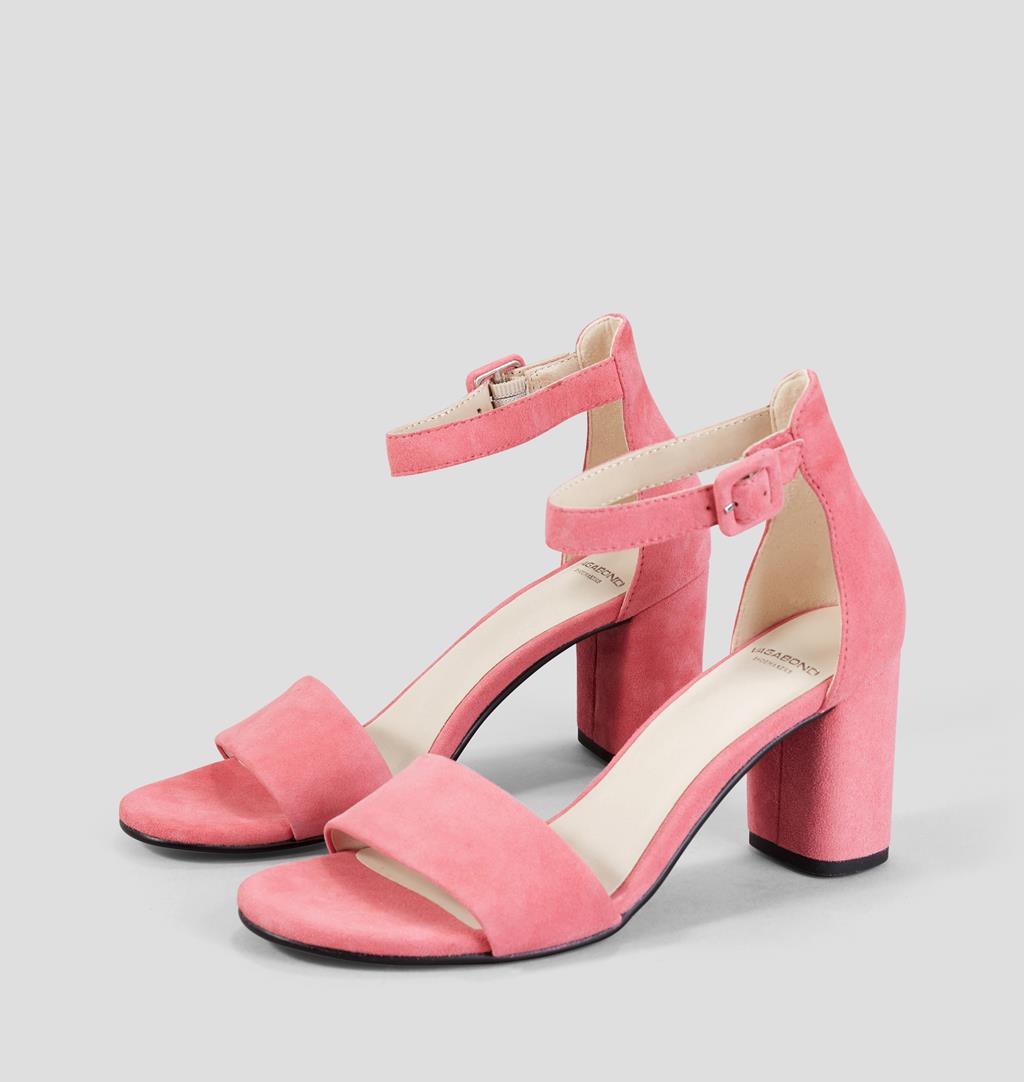 candy pink sandals