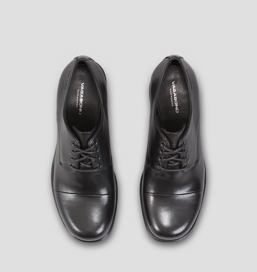 Dioon Leather Shoes - Black - Vagabond