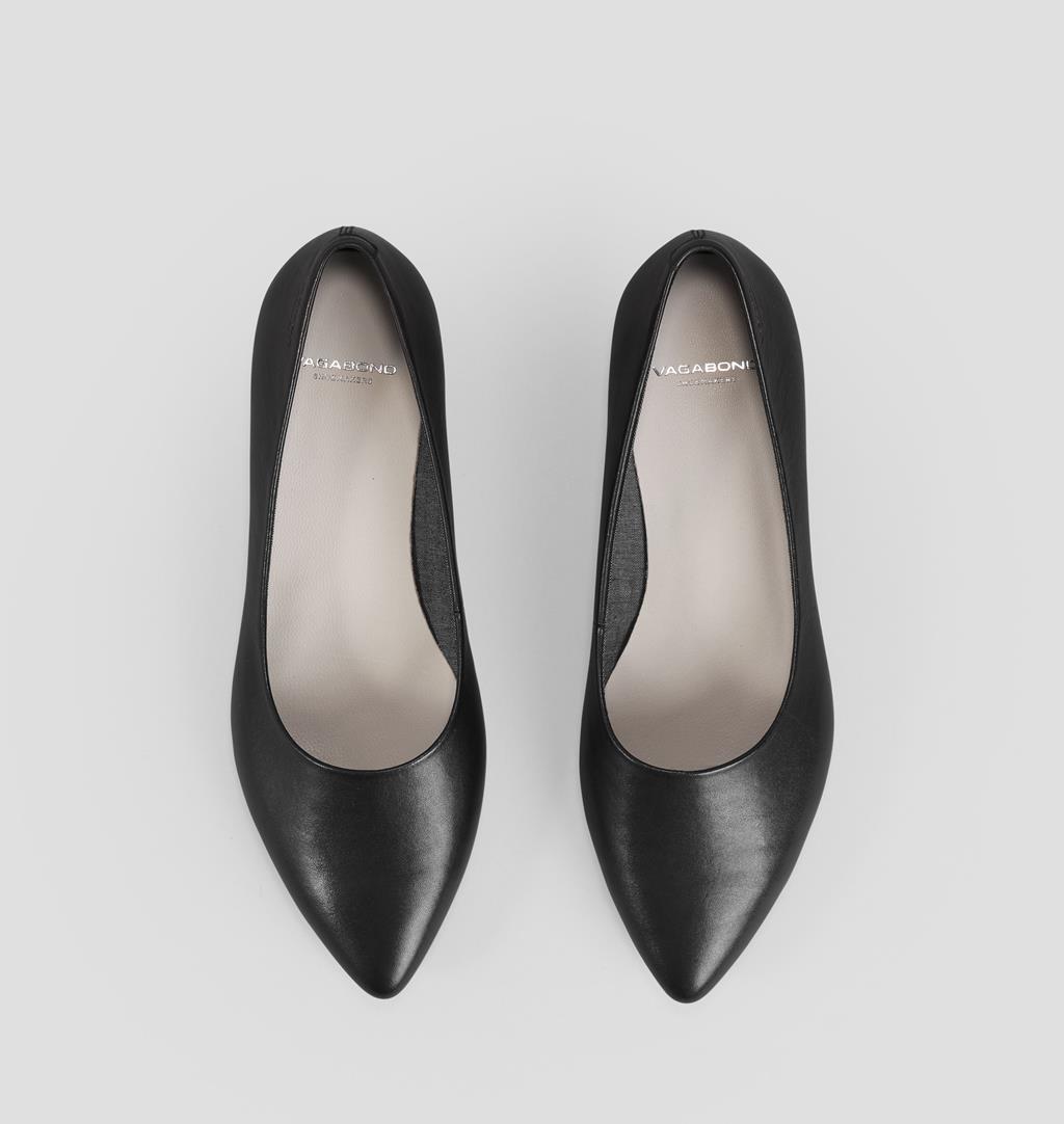 Aya Leather Shoes - Black - Vagabond