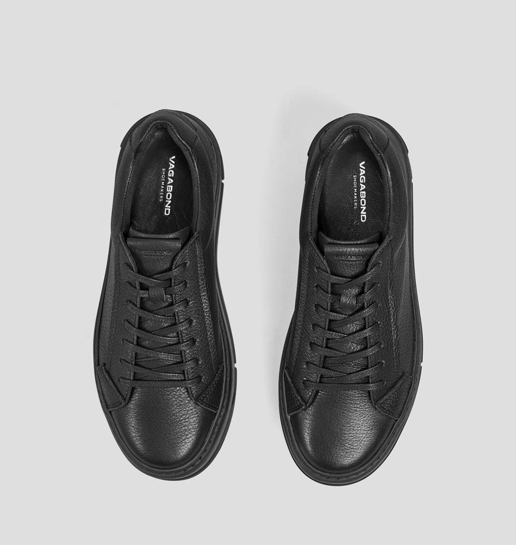 Judy Leather Sneakers - Black - Vagabond