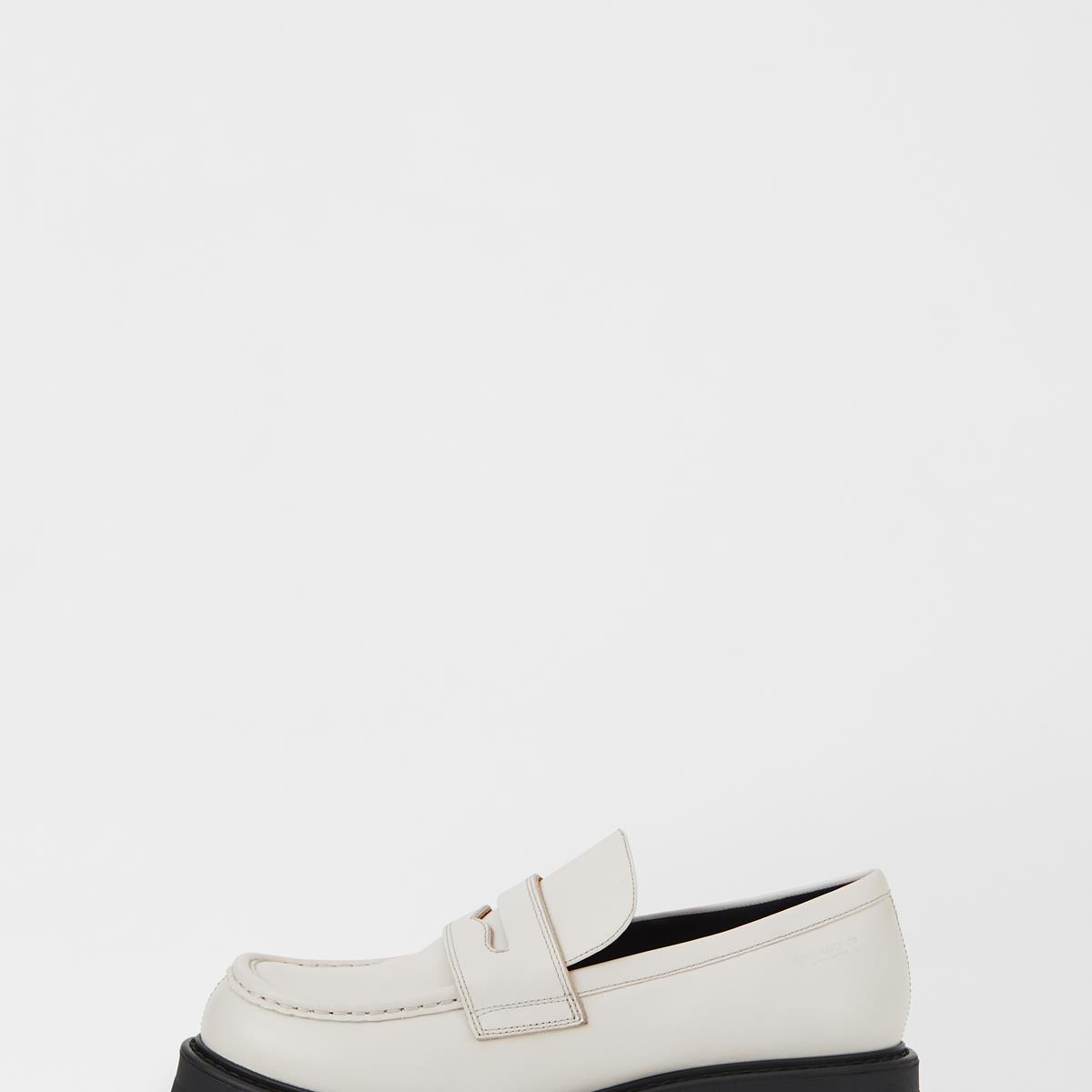 white penny loafers mens