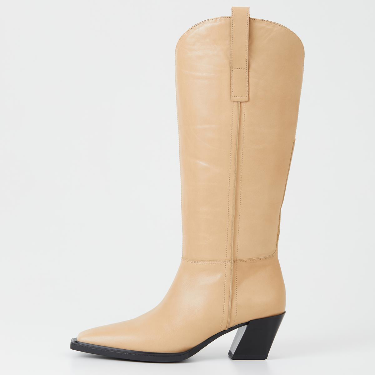 Alina Beige Tall boots Woman Vagabond