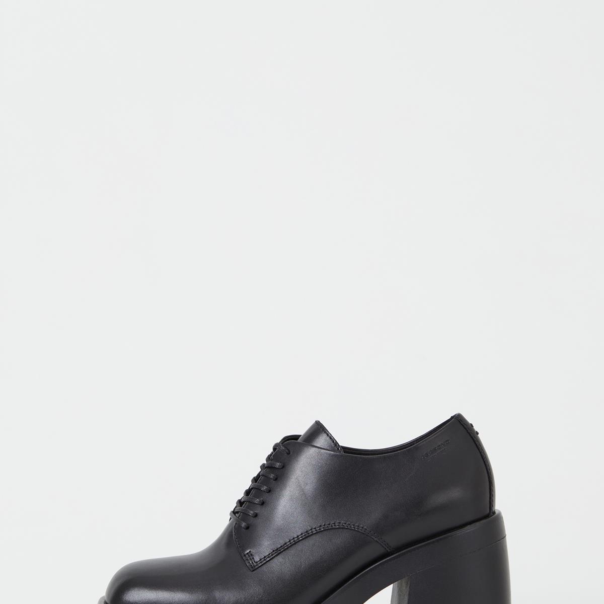 Vagabond Brooke Laceup Heels, Women's, Size: 8, Black - Leather