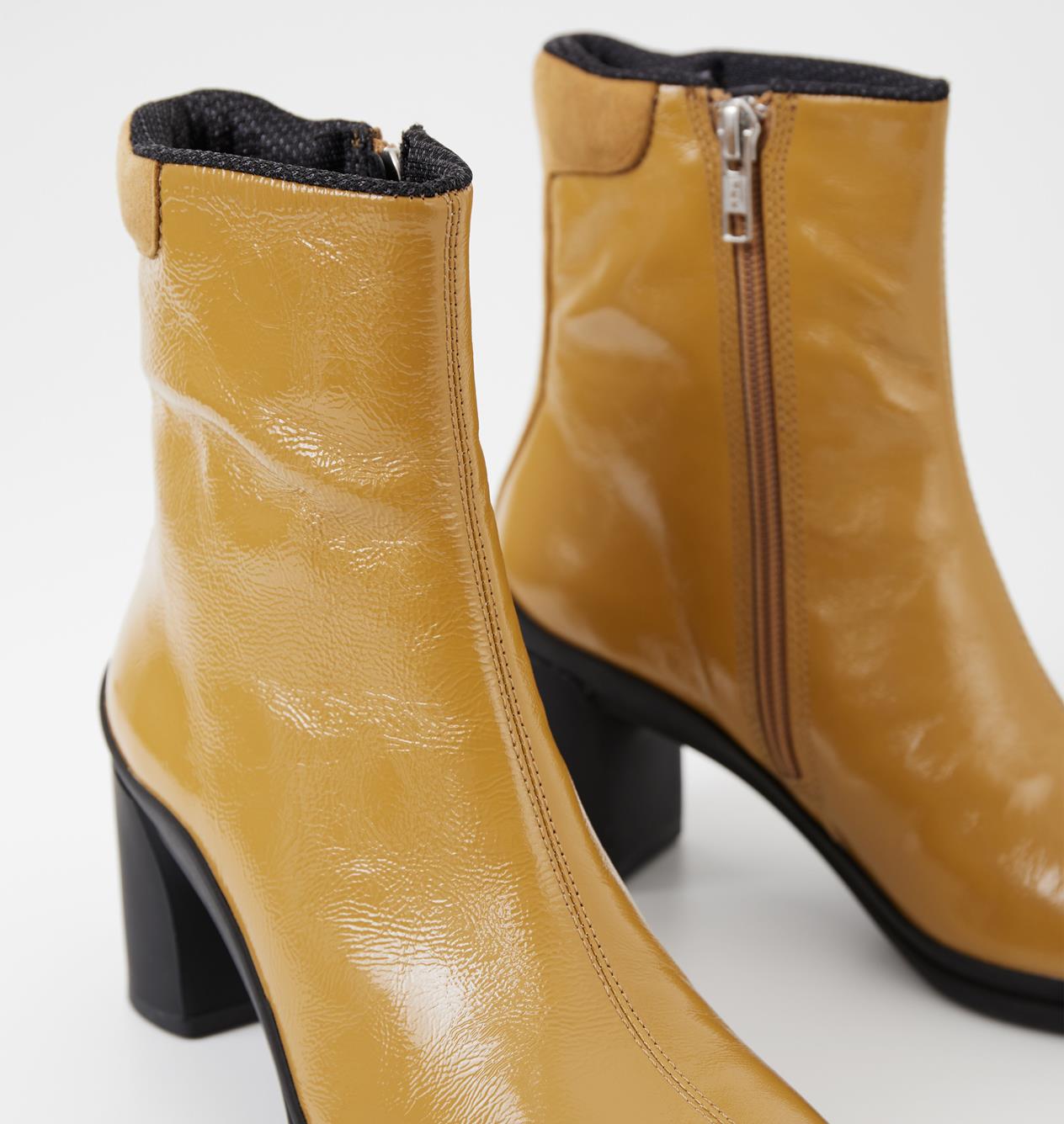 office mustard boots