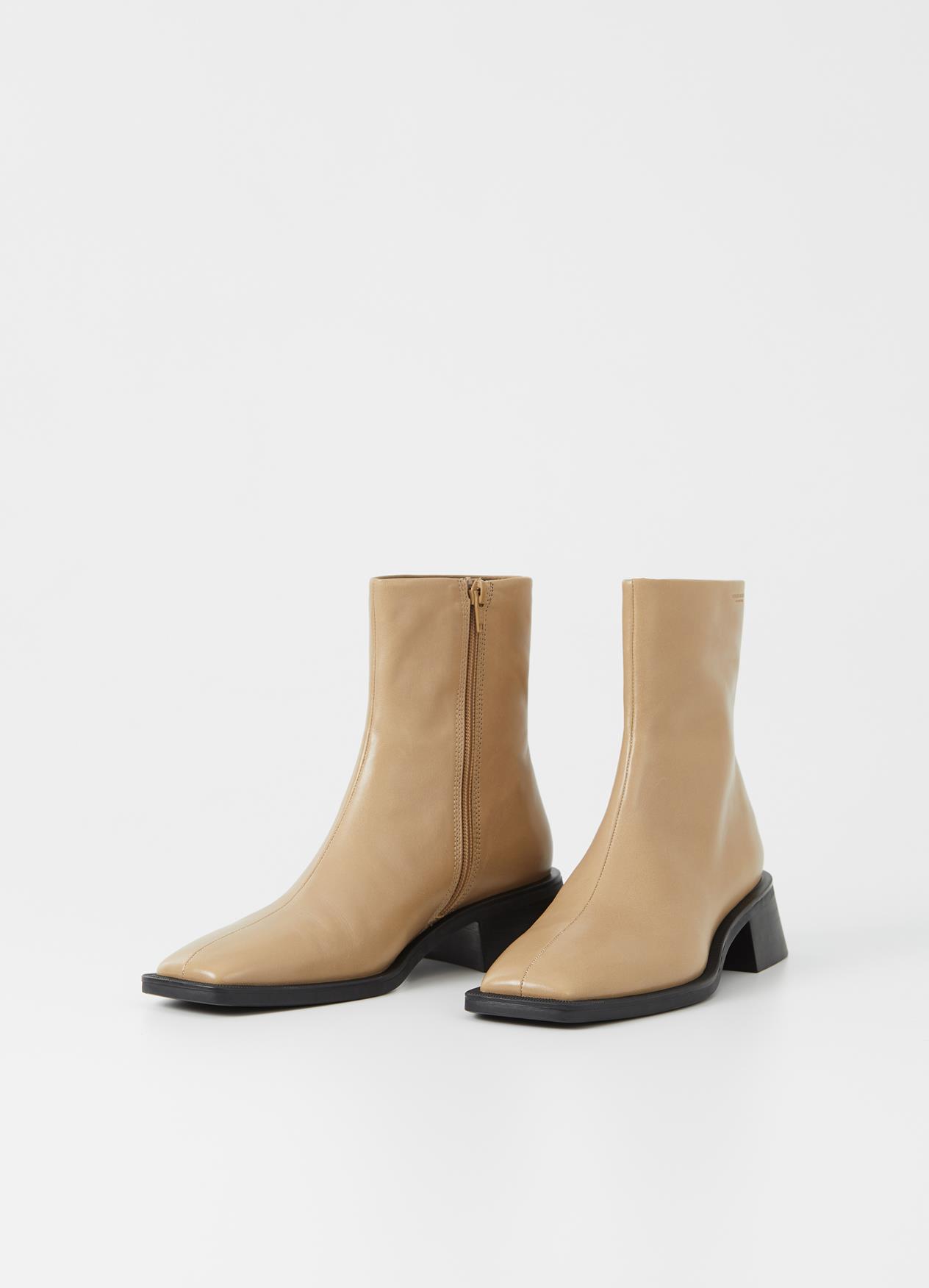 vagabond cream boots