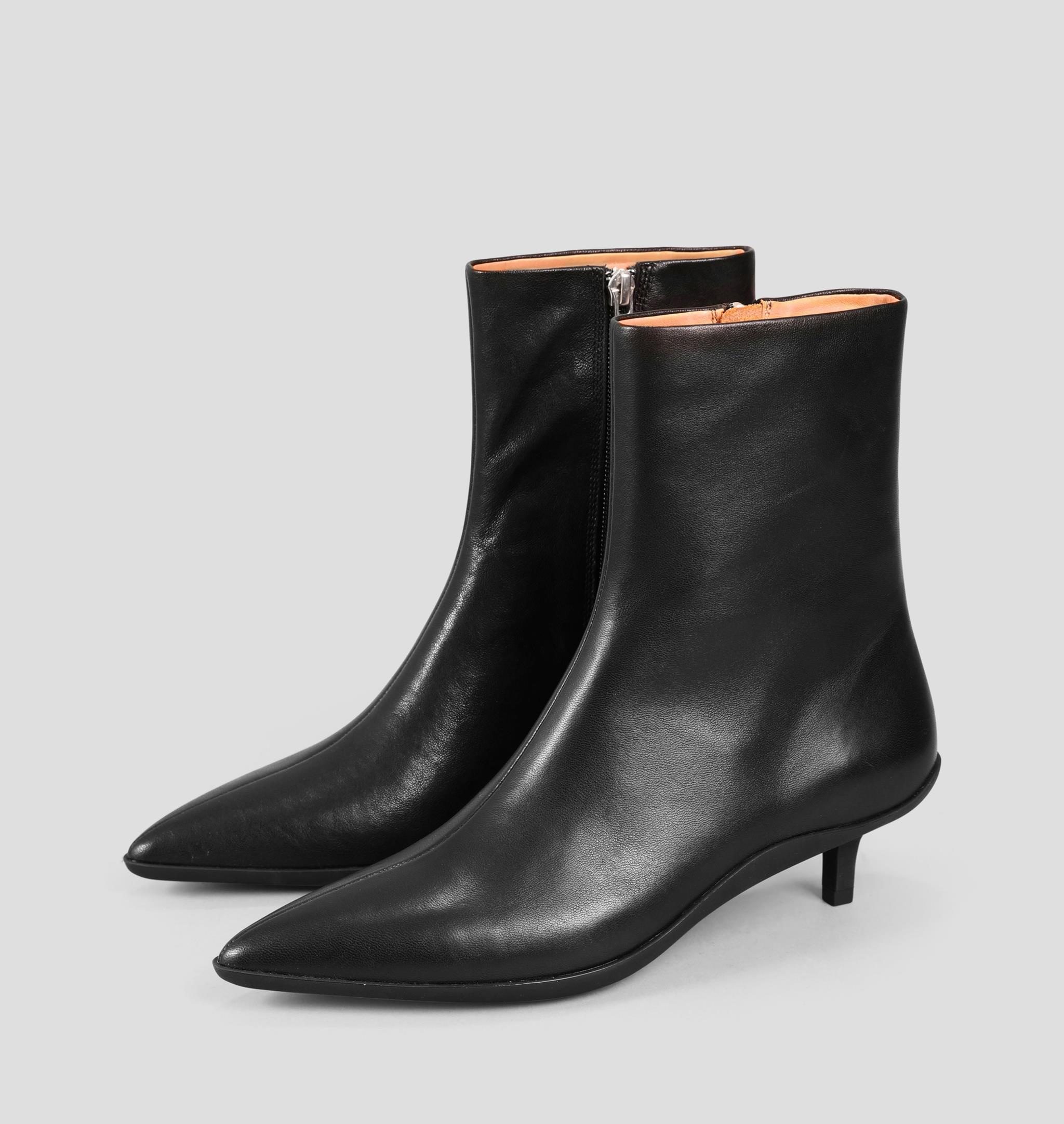 Lydia Leather Boots - Black - Vagabond