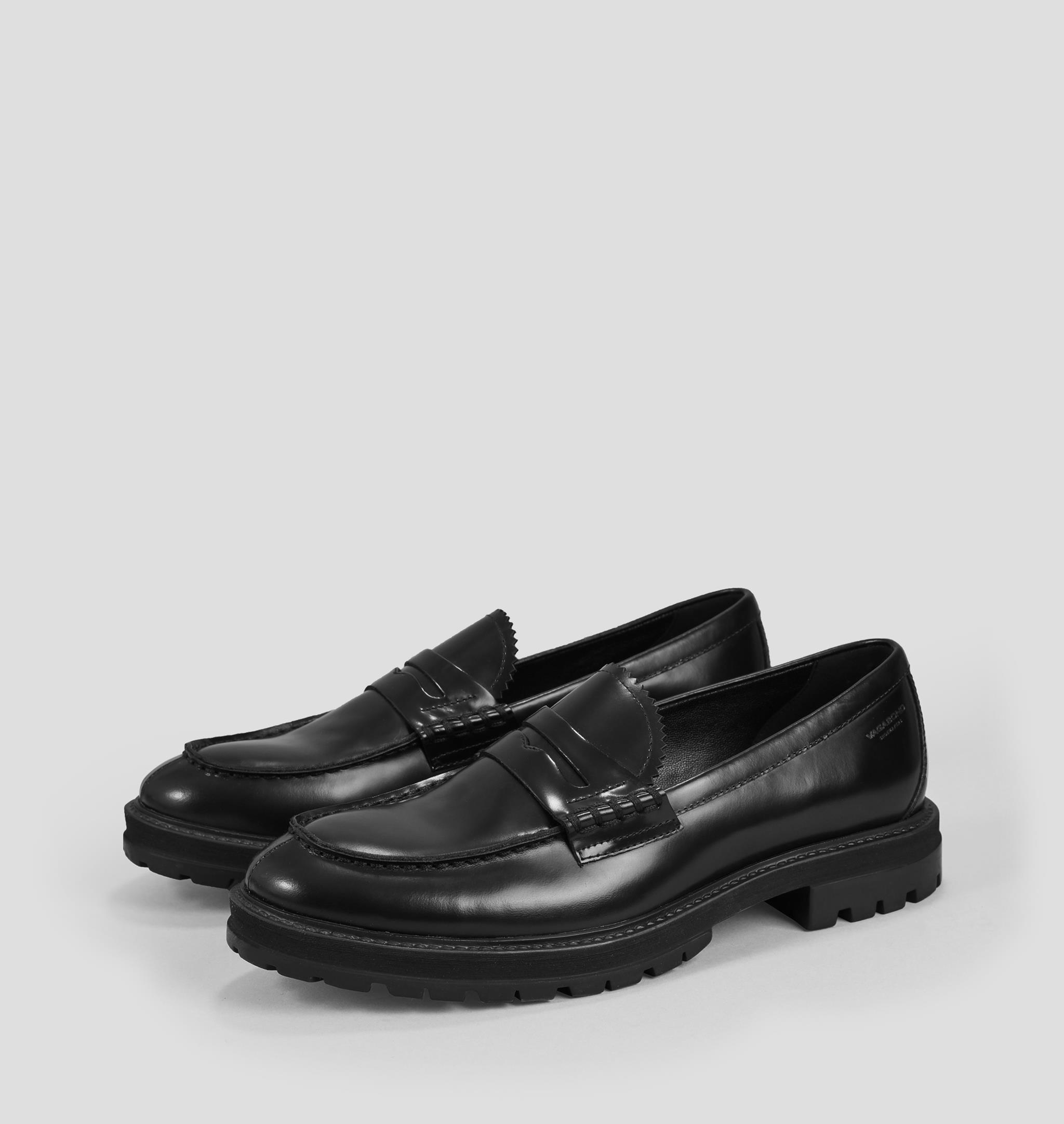 Johnny Polished leather Shoes - Black - Vagabond