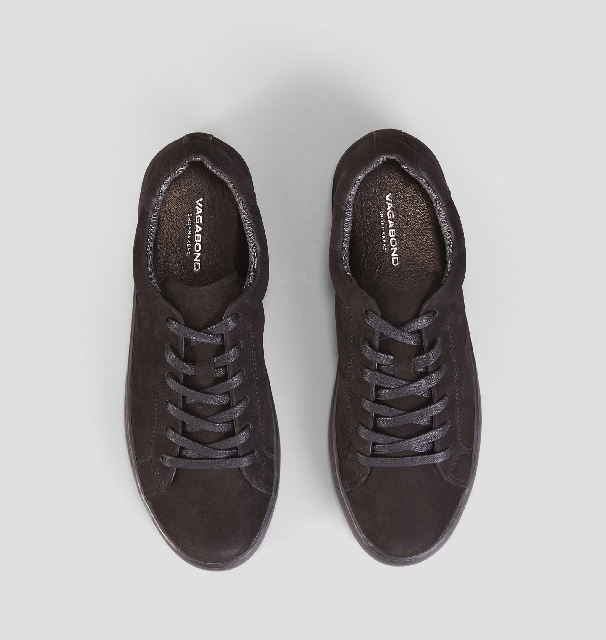 Zoe Nubuck Shoes - Black - Vagabond