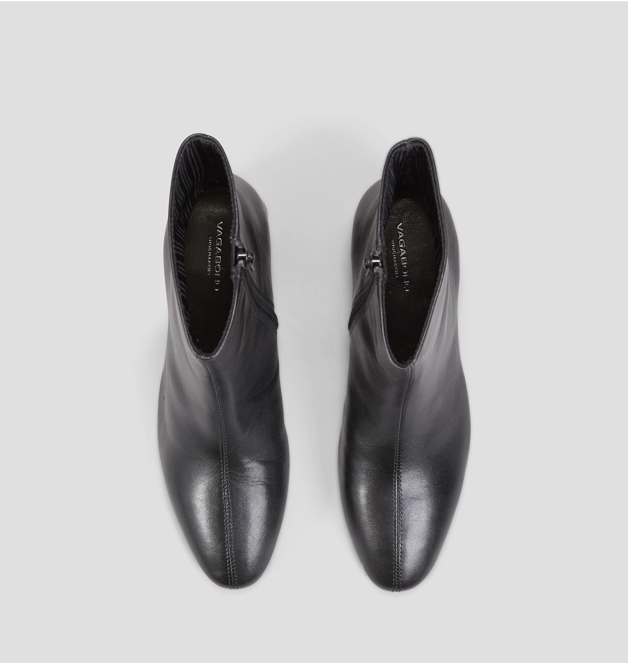 Alice Leather Boots Black Vagabond