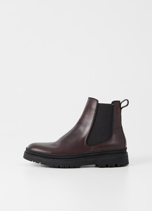 Vagabond Chelsea Boots för Herr Svarta, Läder & Mocka Vagabond