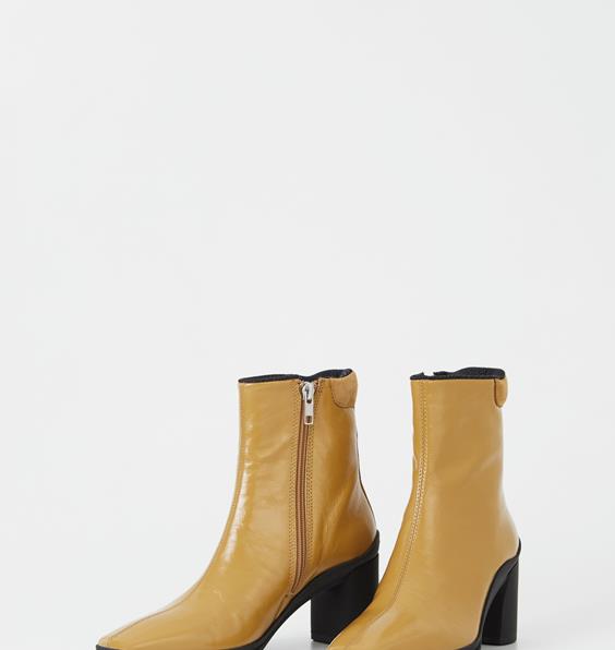 office mustard boots