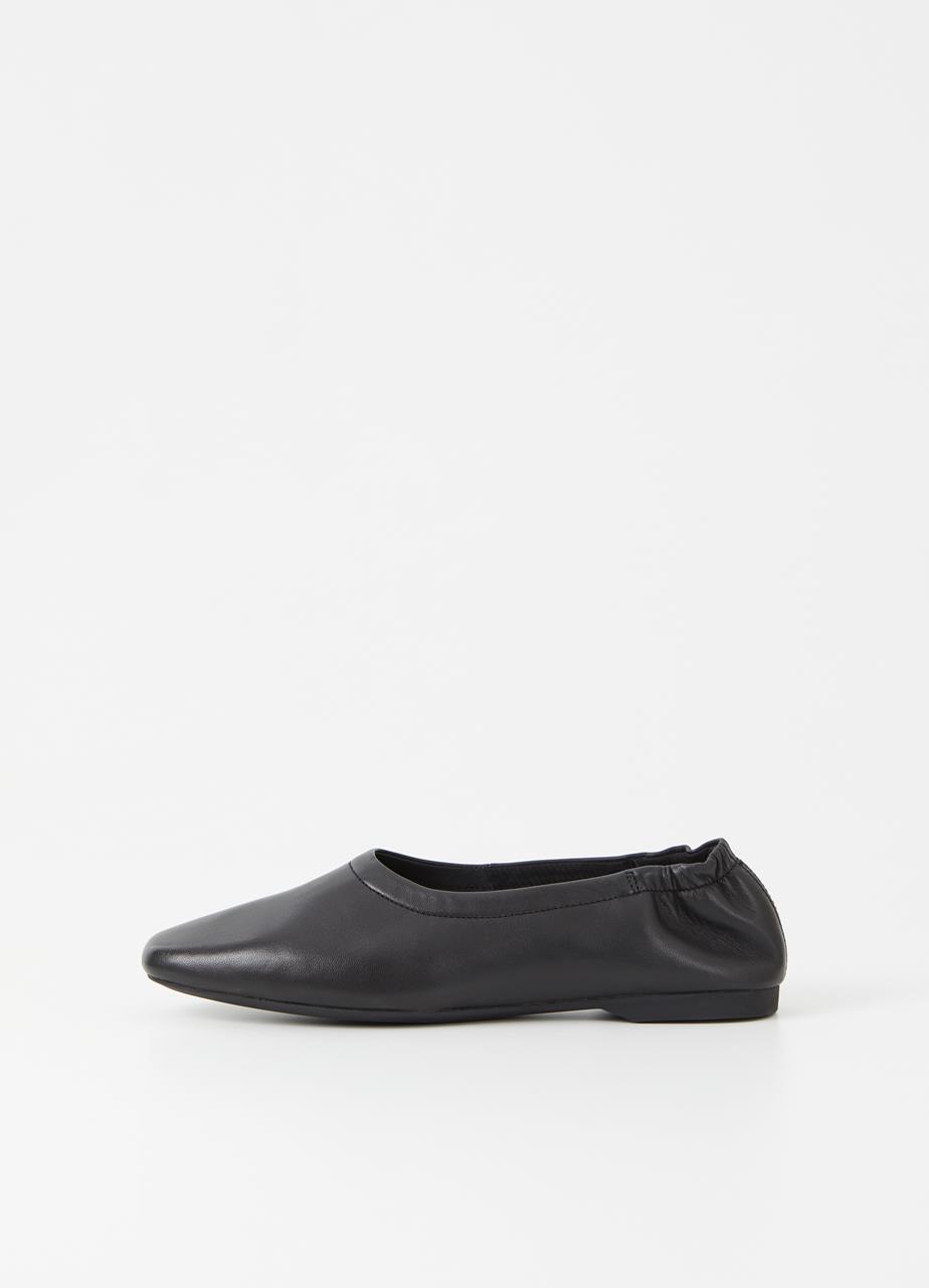 Maddie Black Sheep Leather Shoes