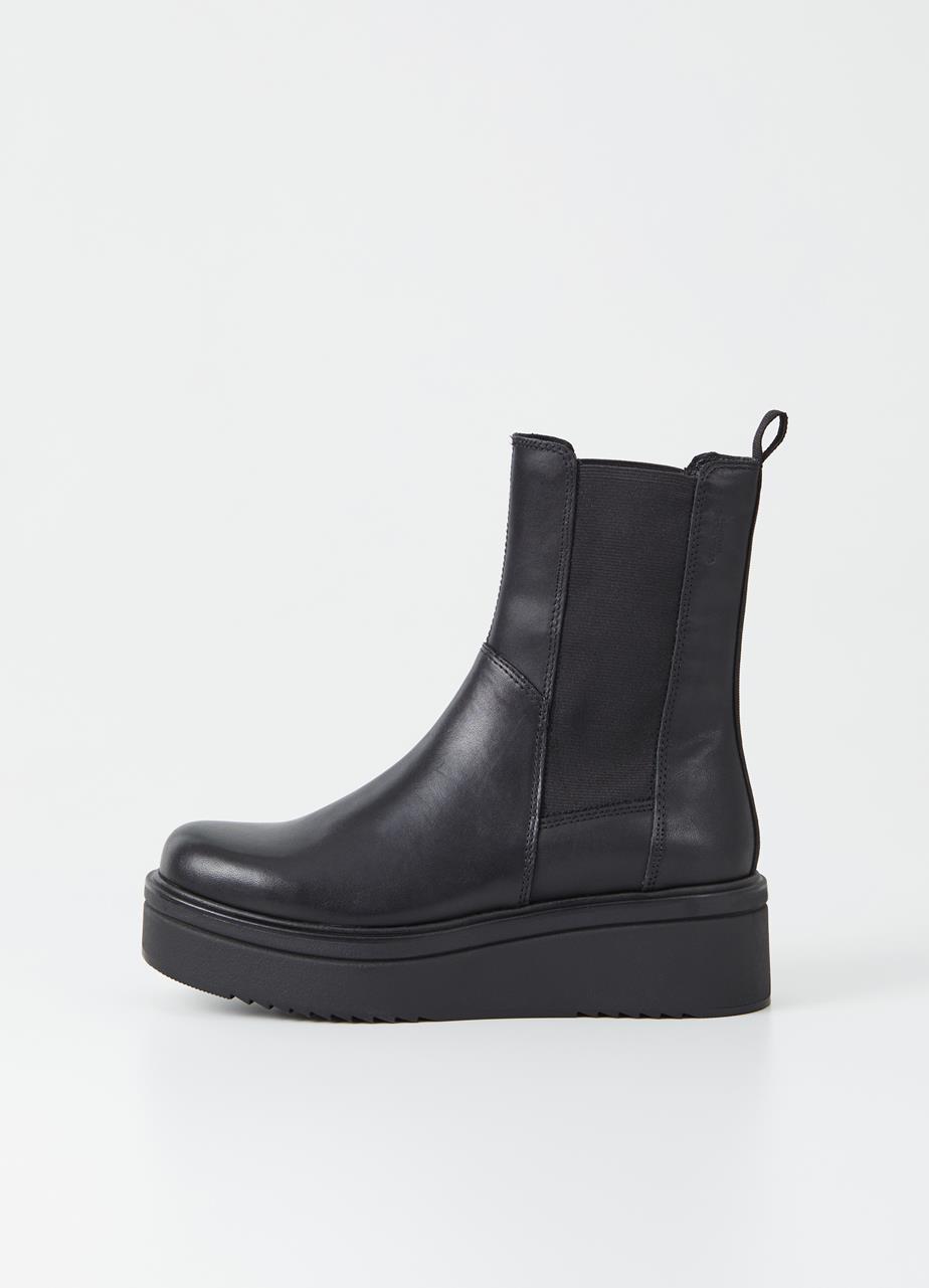 Vagabond - | Black Platform Chelsea Boots for | Vagabond