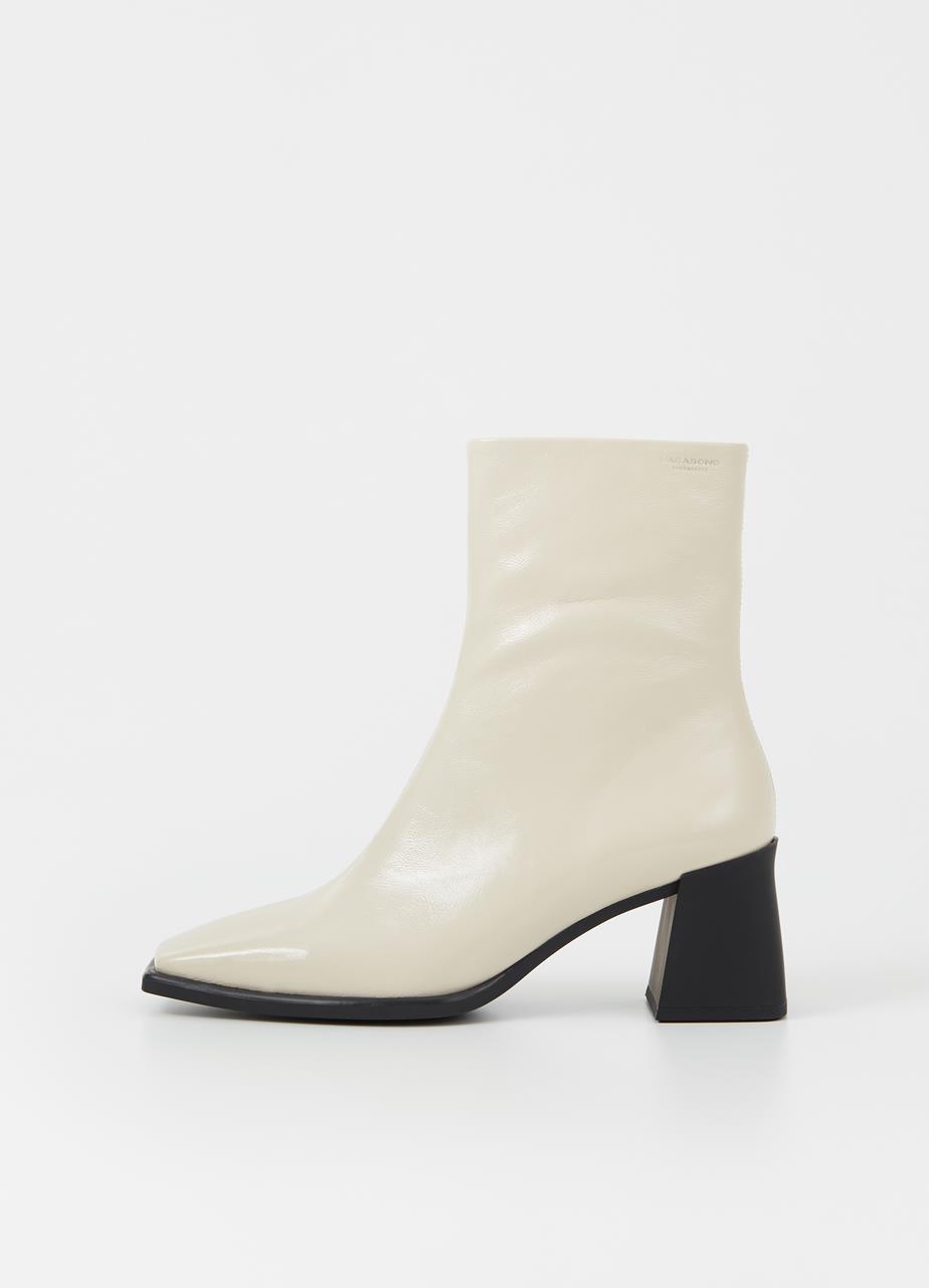 Hedda Plaster Cow Leather Boots