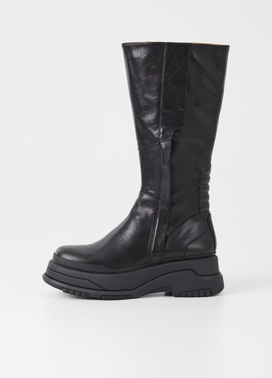 Emmi tall boots Black leather