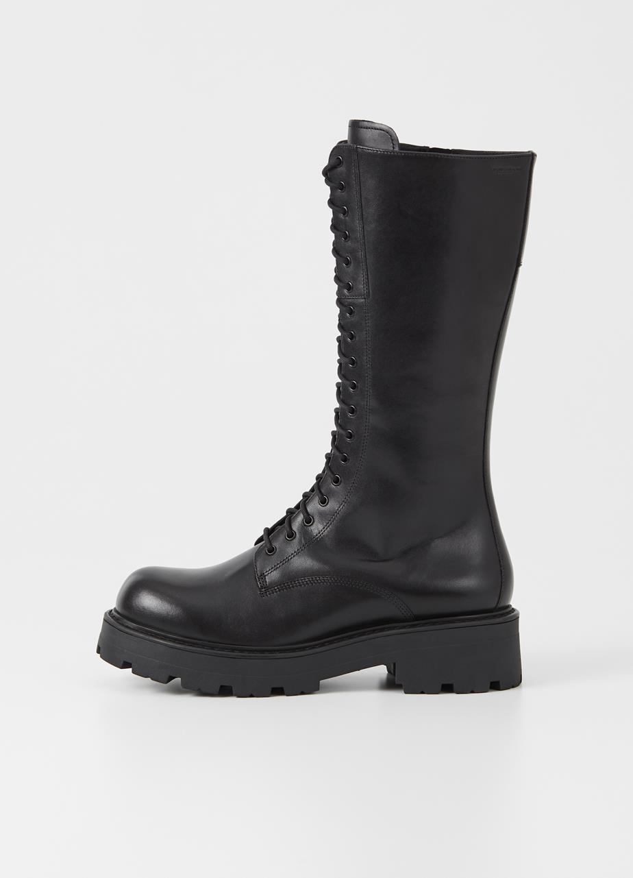 Cosmo 2.0 tall boots Black leather