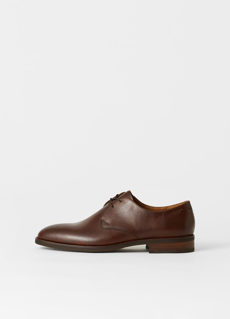 Percy Chestnut Cow Leather Shoes