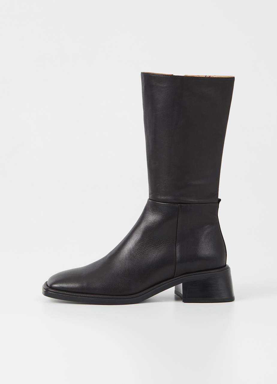 Neema tall boots Black leather