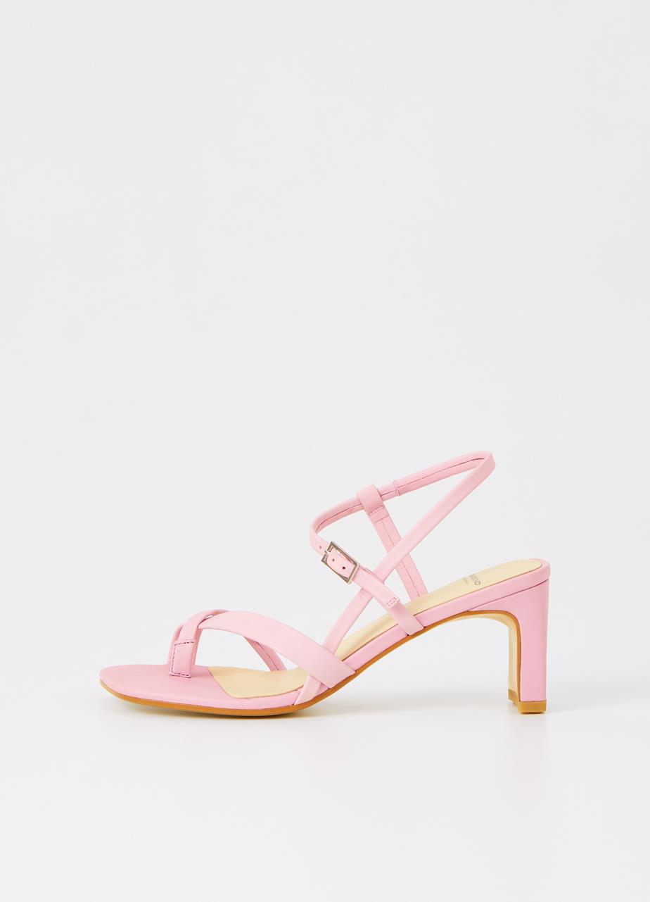Luisa Pink leather