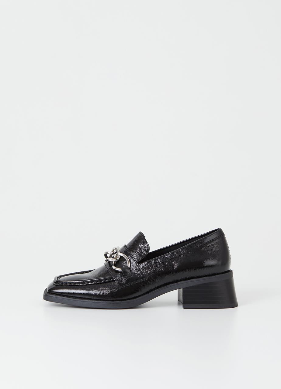 Blanca Black Cow Leather Loafer