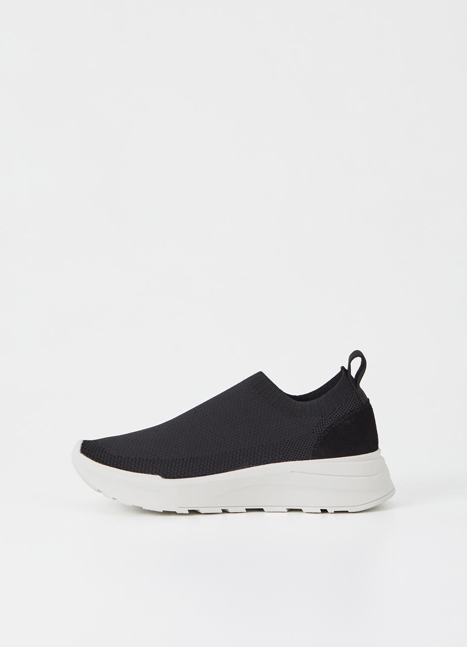 Janessa sneakers Black textile/leather