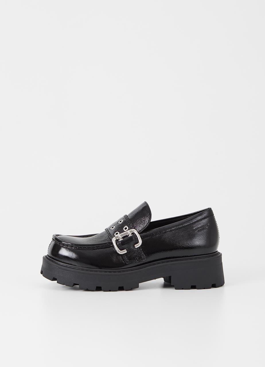 Cosmo 2.0 Black crinkled patent leather