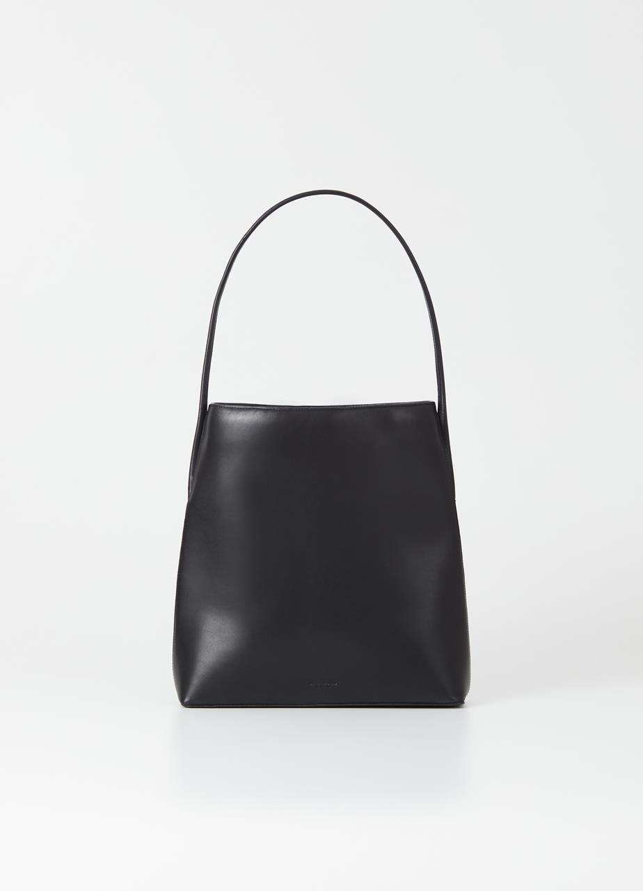 Lalova Black Cow Leather Bag