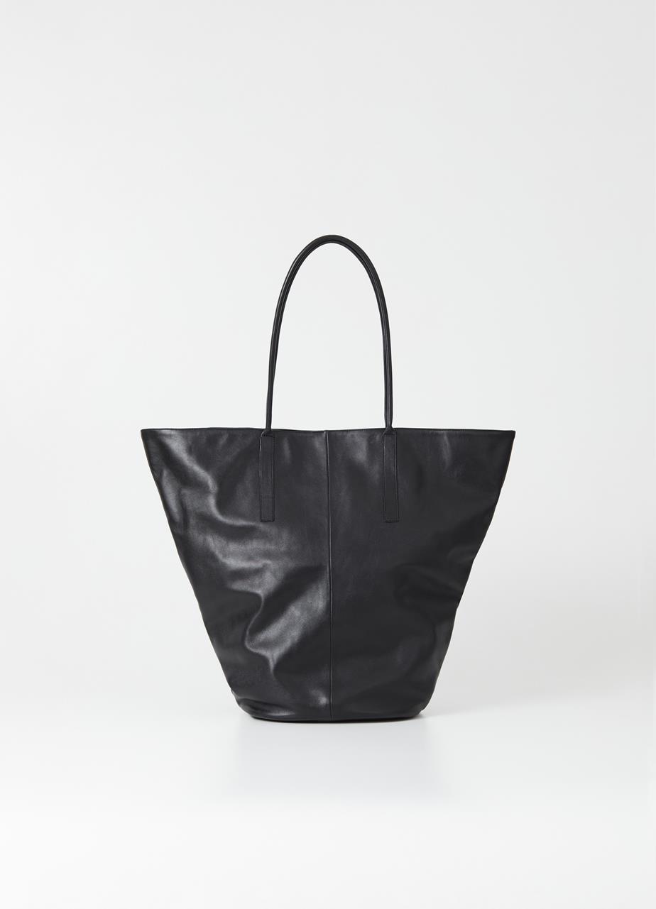 Messina Black leather
