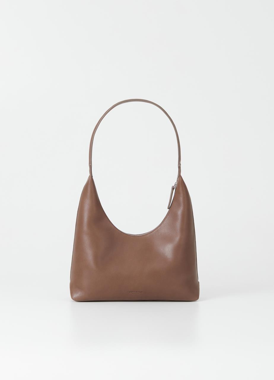 leather purse brown
