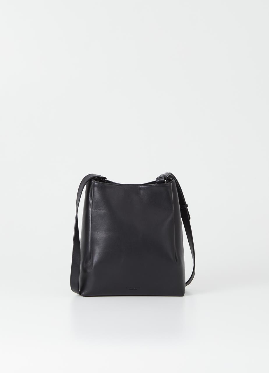 Vilnia Black Cow Leather Bag