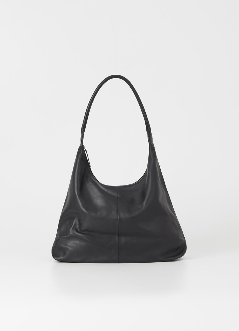 Lauria Black leather