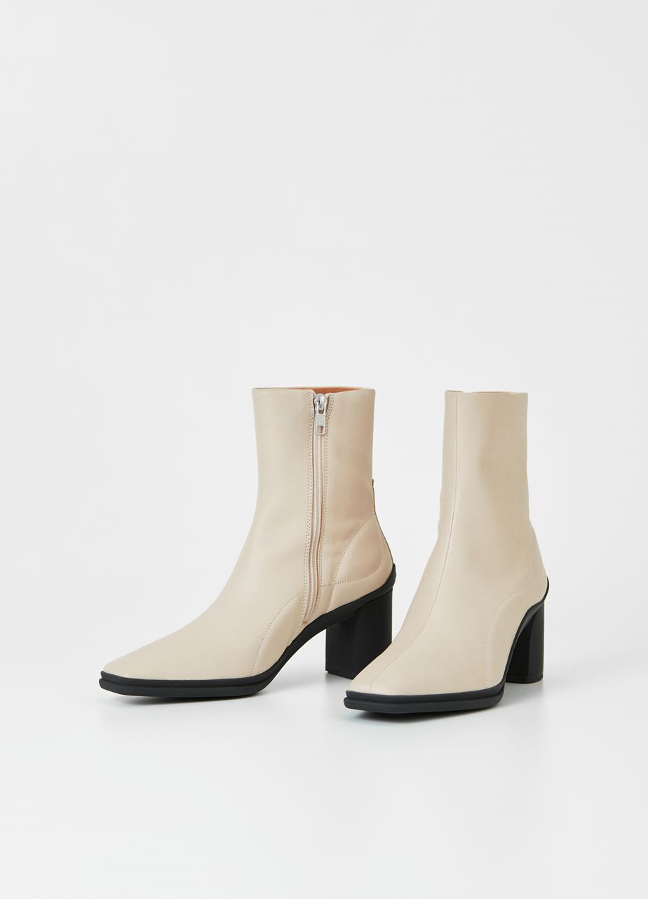Cheryl boots Off-White leather