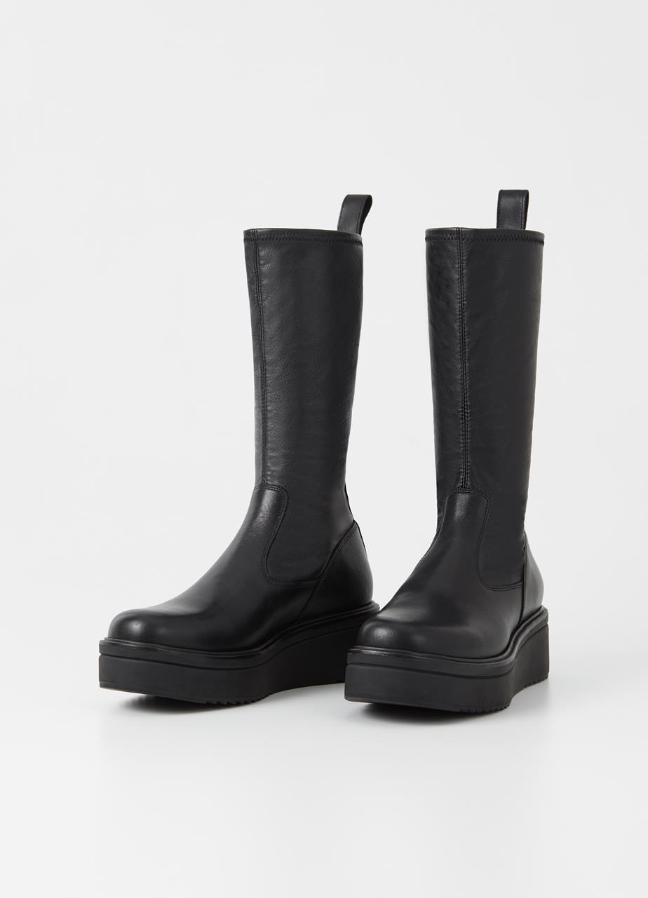 Tara - Black Tall boots Woman | Vagabond