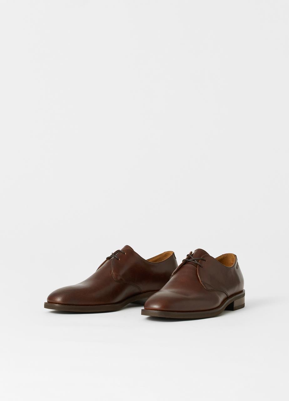 Percy Chestnut Cow Leather Shoes