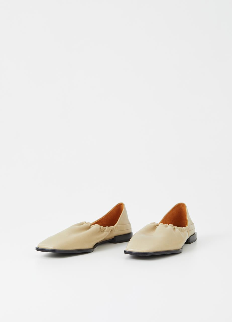 Gina shoes Beige leather