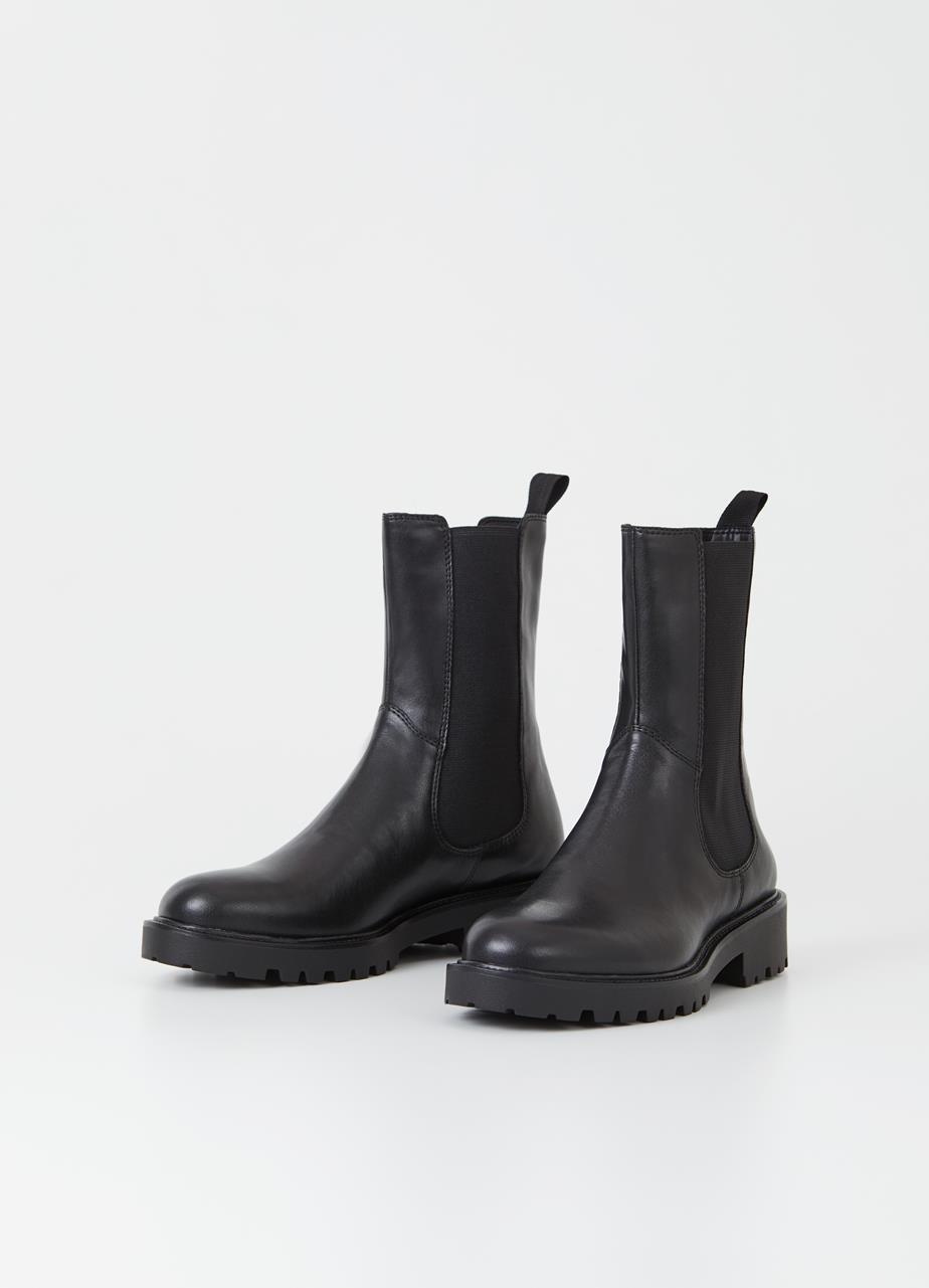 Kenova Black Synthetic Boots
