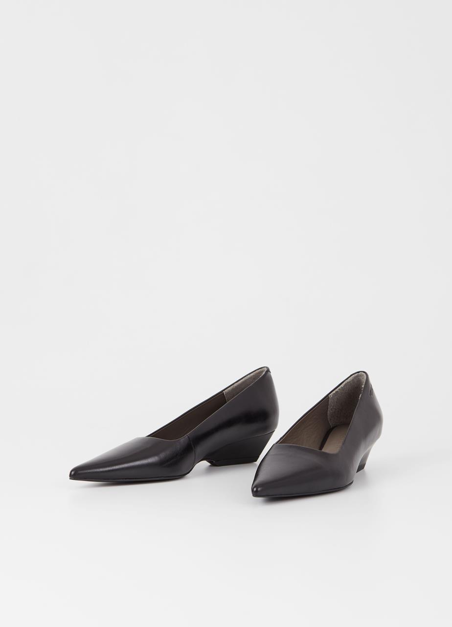 Sonya pumps Black leather