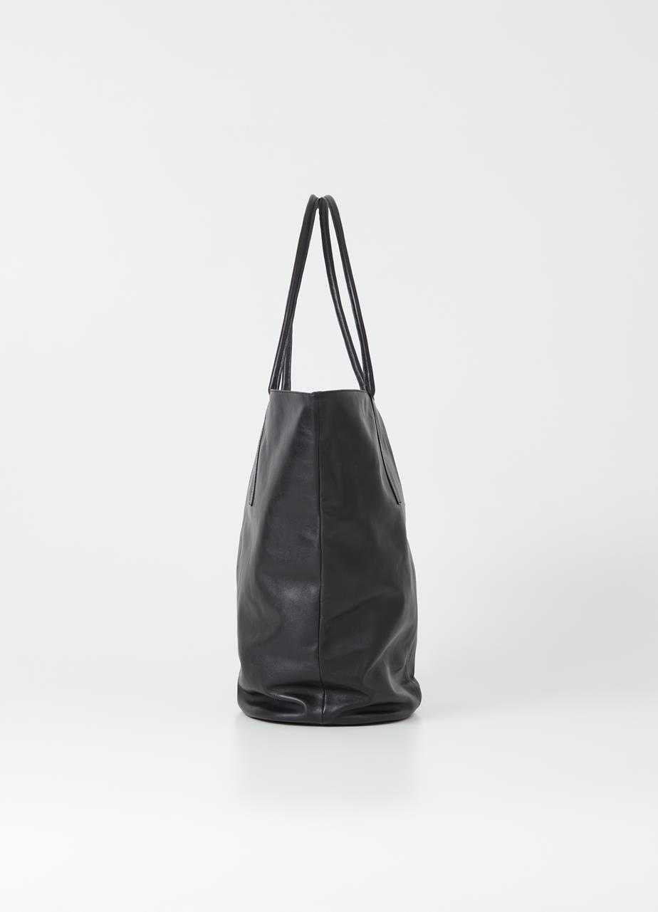 Messina Black Cow Leather Bag