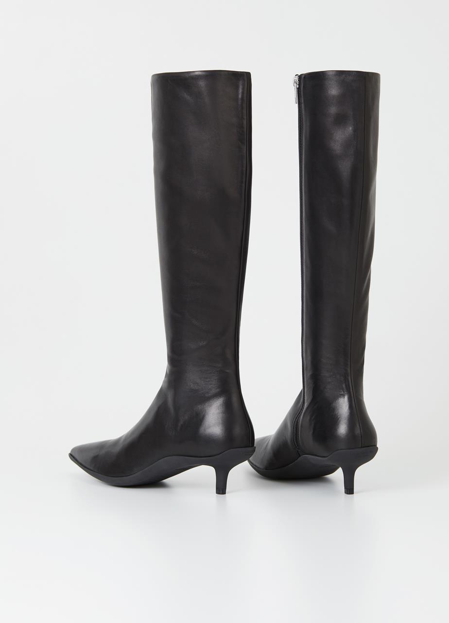 Lydia tall boots Black leather
